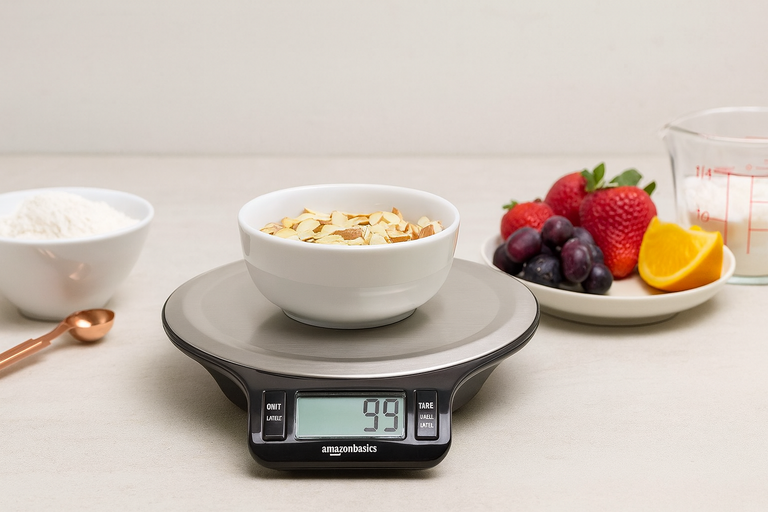 AmazonBasics Digital Kitchen Scale
